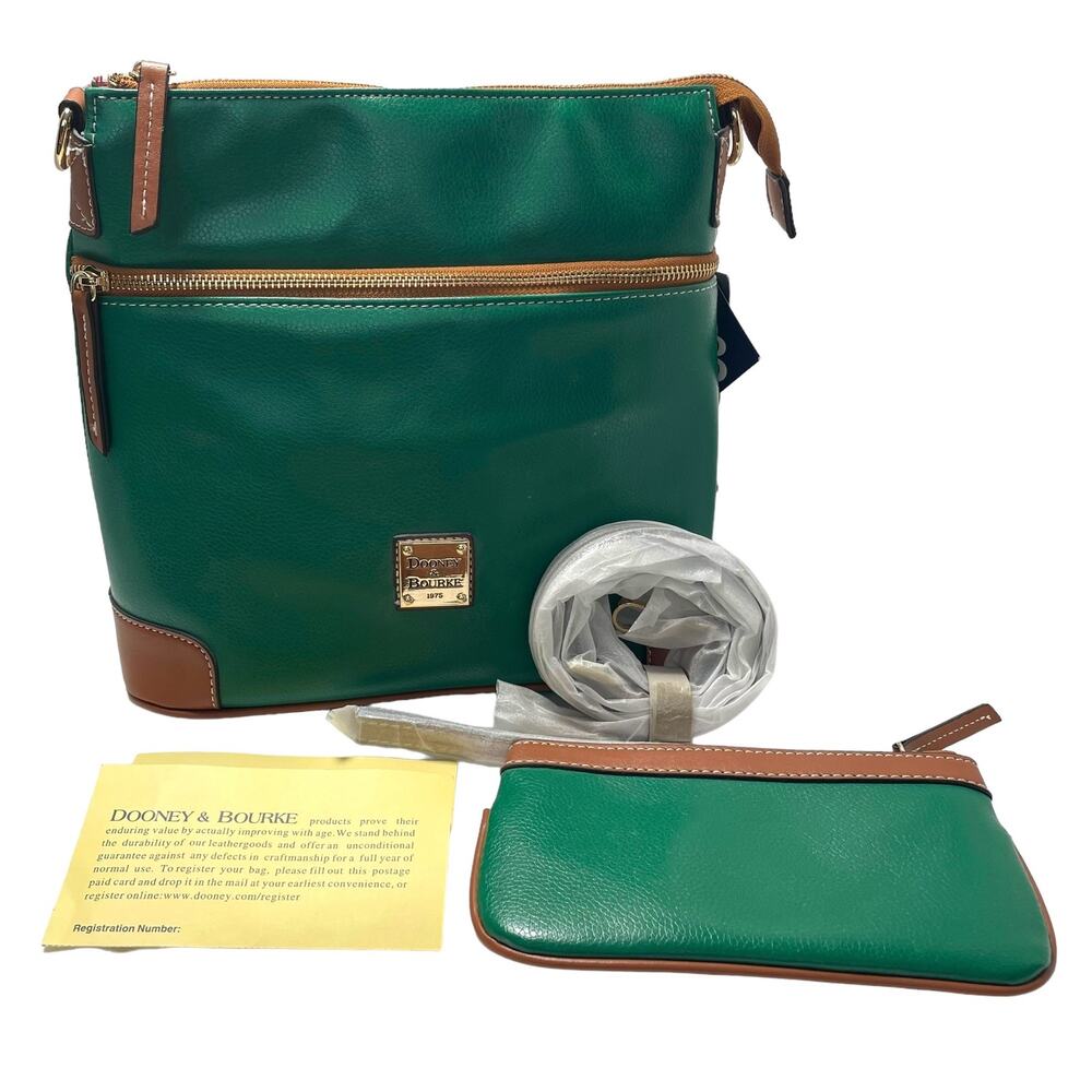 Dooney & Bourke NEW Leather Crossbody Purse (w/Wristlet) Dillards Exclusive